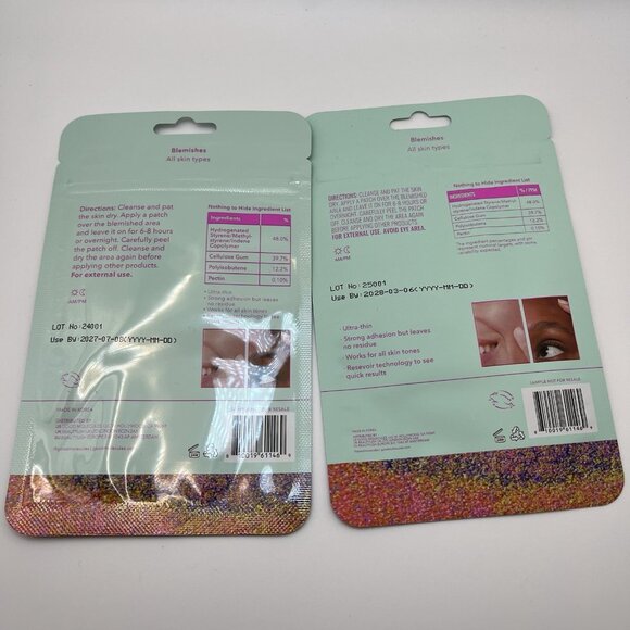 2X Good Molecules Pimple Patches-30 Patches Each & Moisturizer 7ml-Samples-NEW - Picture 2 of 4